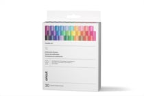 Lot de 30 stylos à encre activée par la chaleur Cricut™ - Infusible Ink - Couleurs assorties - Pointe moyenne