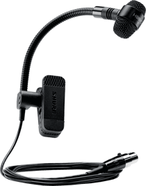 Shure PGA98H - Microphone statique cardioïde pour instrument - Noir