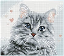Kit broderie diamant - Diamond Dotz - Squares - Pricilla