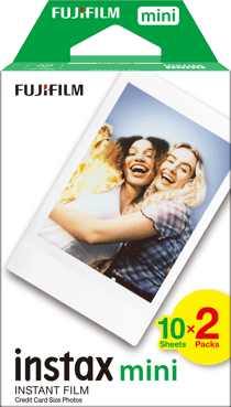 Lot de 2x10 films FujiFilm - Instax mini Bipack