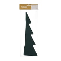 Sapin en papier à déplier - 34,5 Cm - Vert - Créalia