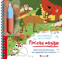 Pinceau magique - les animaux de la foret