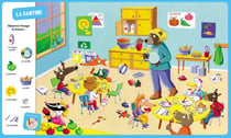 Cherche et trouve des tout-petits : P'tit Loup : vive l'école !