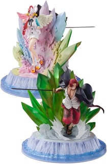 Statuette - One Piece: Red - Shanks et Uta
