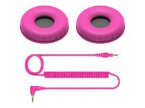 Kit d'accessoires pour casques Pioneer DJ - HC-CP08 - Rose