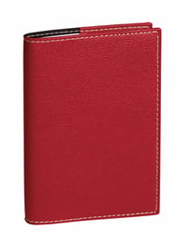 Agenda semainier 2026 Quo Vadis - Rouge - 16 x 24 cm - Ministre