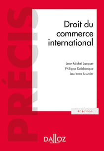 Droit du commerce international 4ed - Précis