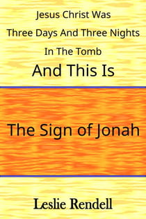 The Sign of Jonah - Bible Studies, #19