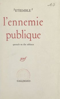 L'ennemie publique - Spectacle en dix tableaux