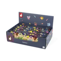 Médailles en bois : 5 animaux - Janod