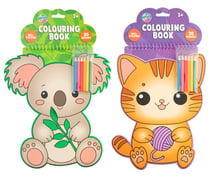 Livre de coloriage Moxy + 6 crayons