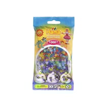 Sachet de perles Hama - 5 mm - mixtes paillettes - 1000 perles