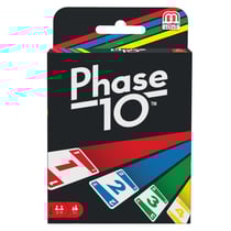 Mattel Games - Phase 10 - Jeu de cartes Familles - 7 ans et +