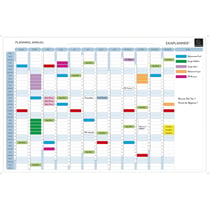 Planning magnétique annuel - Exacompta