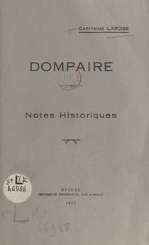 Dompaire - Notes historiques