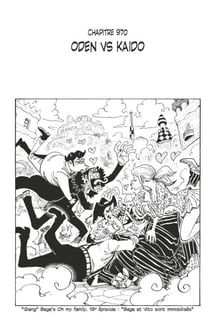 One Piece édition originale - Chapitre 970 - Oden VS Kaido