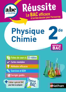 Physique-Chimie 2de - ABC Réussite - Programme de seconde 2025-2026 - Cours, Méthode, Exercices - EPUB