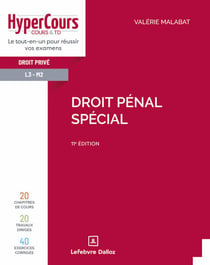 Droit pénal spécial 11ed