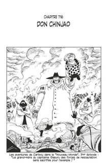 One Piece édition originale - Chapitre 716 - Don Chinjao