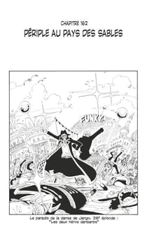 One Piece édition originale - Chapitre 162 - Périple au pays des sables