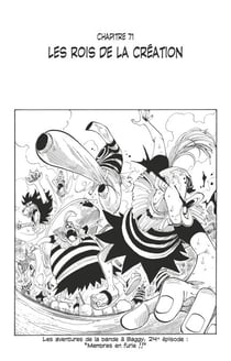 One Piece édition originale - Chapitre 71 - Les rois de la création