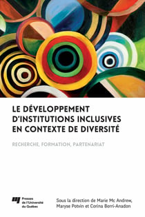 Le développement d'institutions inclusives en contexte de diversité - Recherche, formation, partenariat