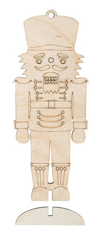 2 Casse noisette - bois - Rayher - 6x16