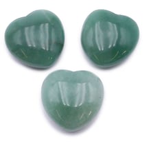 Camille Ambiance - Galet coeur Aventurine verte - 4 cm