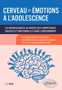 Cerveau et émotions à l'adolescence : les neurosciences au service des compétences sociales et émotionnelles dans l'enseignement