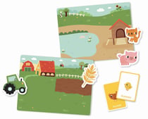 Mon petit coffret aimanté : la ferme