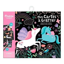 Mes cartes à gratter licornes