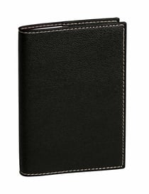 Agenda mensuel 2026 Quo Vadis - Noir - 10 x 15 cm - Plain Club