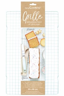 Grille de refroidissement et glaçage ScrapCooking® - 25 x 40 cm