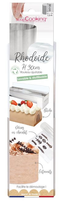 Ruban de rhodoïde ScrapCooking® - 1,5 m x 30 cm