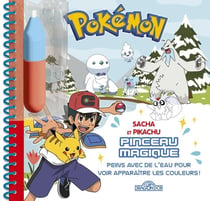 Pokémon : pinceau magique : Sacha et Pikachu