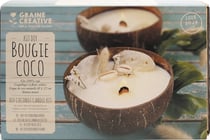 Kit DIY Graine Créative - Bougie coco