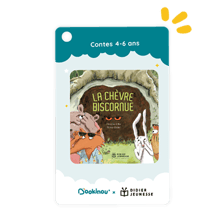 Carte à histoires BOOKINOU® - Conte 4-6 ans