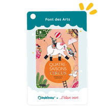 Carte à histoires BOOKINOU® - Pont des arts