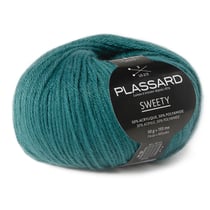 Pelote de fil à tricoter - Plassard - Sweety - Canard 77
