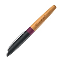 Stylo plume - violet - bois cerisier - STABILO Grow