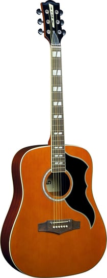 Eko Ranger Vintage Reissue VI - Guitare électroacoustique - Dreadnought - Naturel 