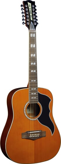 Eko Ranger Vintage Reissue XII - Guitare électroacoustique - 12 cordes - Naturel