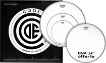 CC HS - PEAUX BATTERIETOM PACK GENERAT COATED ROCK CC 14" DNA COATED