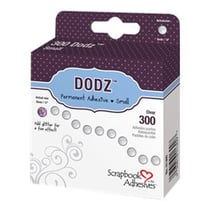 300 pastilles adhésives permanentes - 6mm