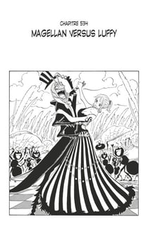 One Piece édition originale - Chapitre 534 - Magellan versus Luffy
