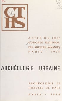 Archéologie urbaine