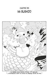 One Piece édition originale - Chapitre 195 - Mr Bushido