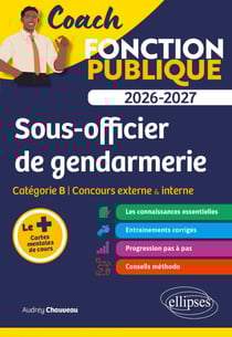 Sous-officier de gendarmerie - Catégorie B - Concours externe &amp; interne