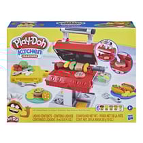 Kitchen Creations Play-Doh - Le roi du grill - 6 pots de pate à modeler