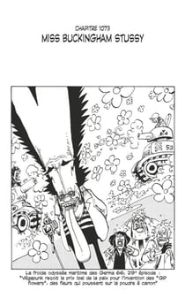 One Piece édition originale - Chapitre 1073 - Miss Buckingham Stussy